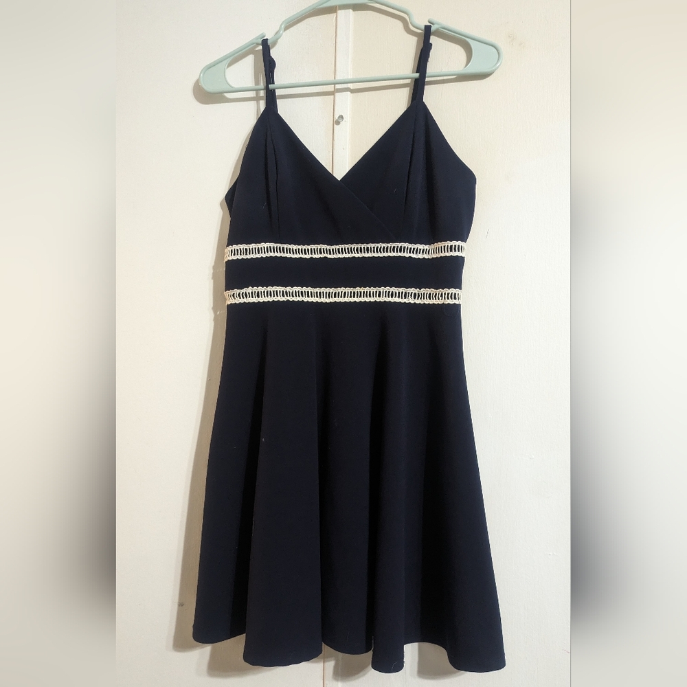 Mi ami Navy blue women dress medium